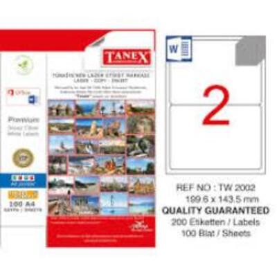 TANEX LAZER ETİKET 199,6x143,5 TW-2002