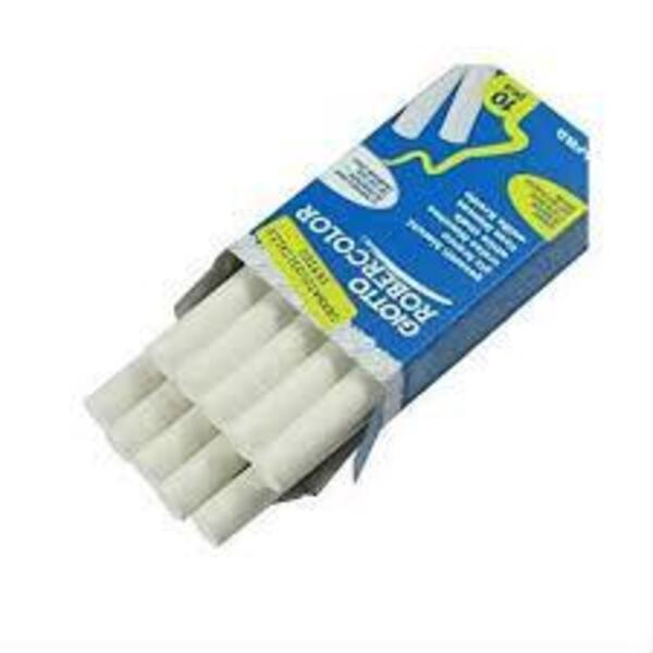GIOTTO ROBERCOLOR TEBEŞİR BEYAZ 10LU