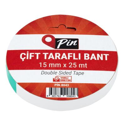 PİN ÇİFT TARAFLI BANT 15x25