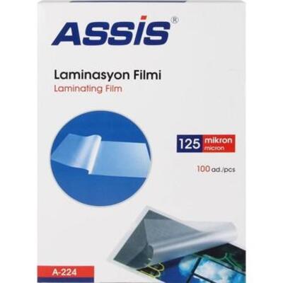 ASSIS LAMİNASYON FİLMİ A4 125 MİKRON