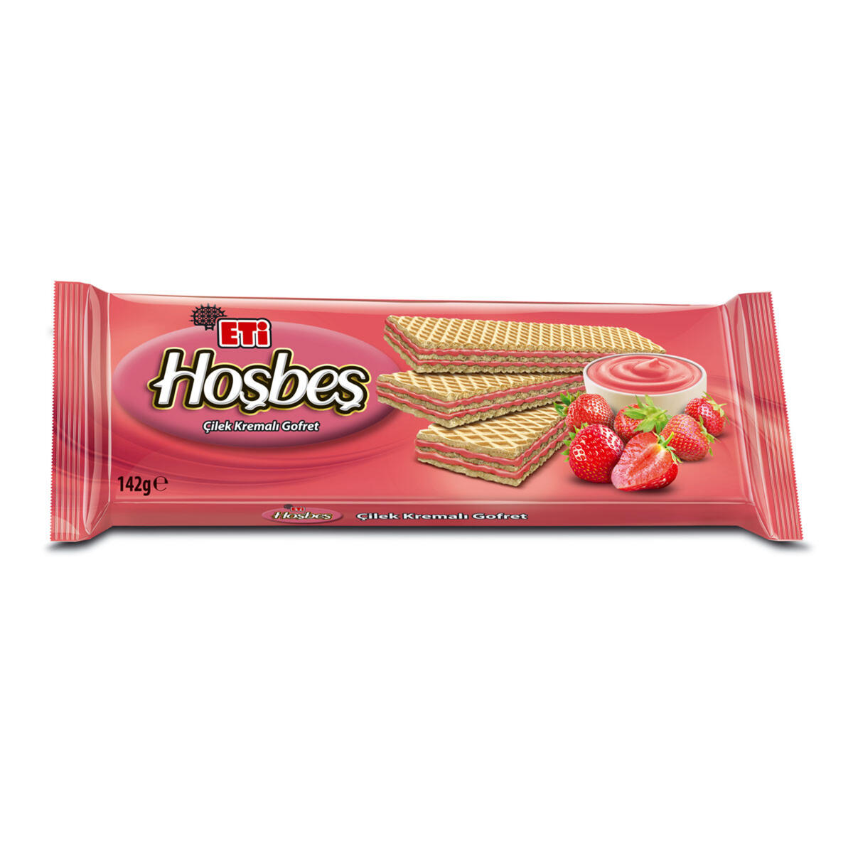 ETİ HOŞBEŞ GOFRET ÇİLEKLİ 142GR