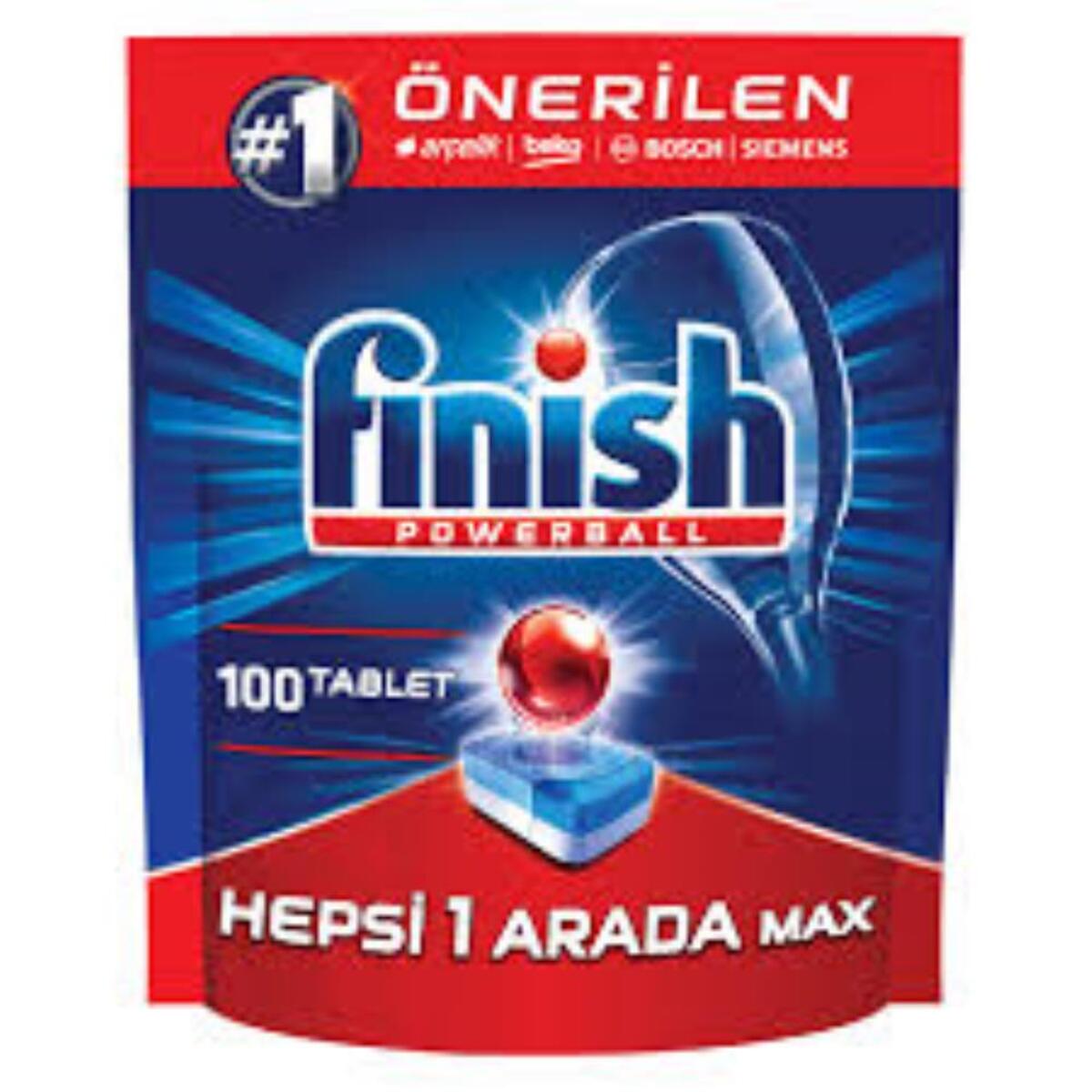 FİNİSH BULAŞIK MAKİNESİ TABLETİ 100LÜ