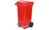 PLASTİK ÇÖP KONTEYNERİ 120LT PEDALLI
