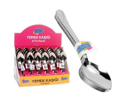 METAL YEMEK KAŞIĞI 6LI