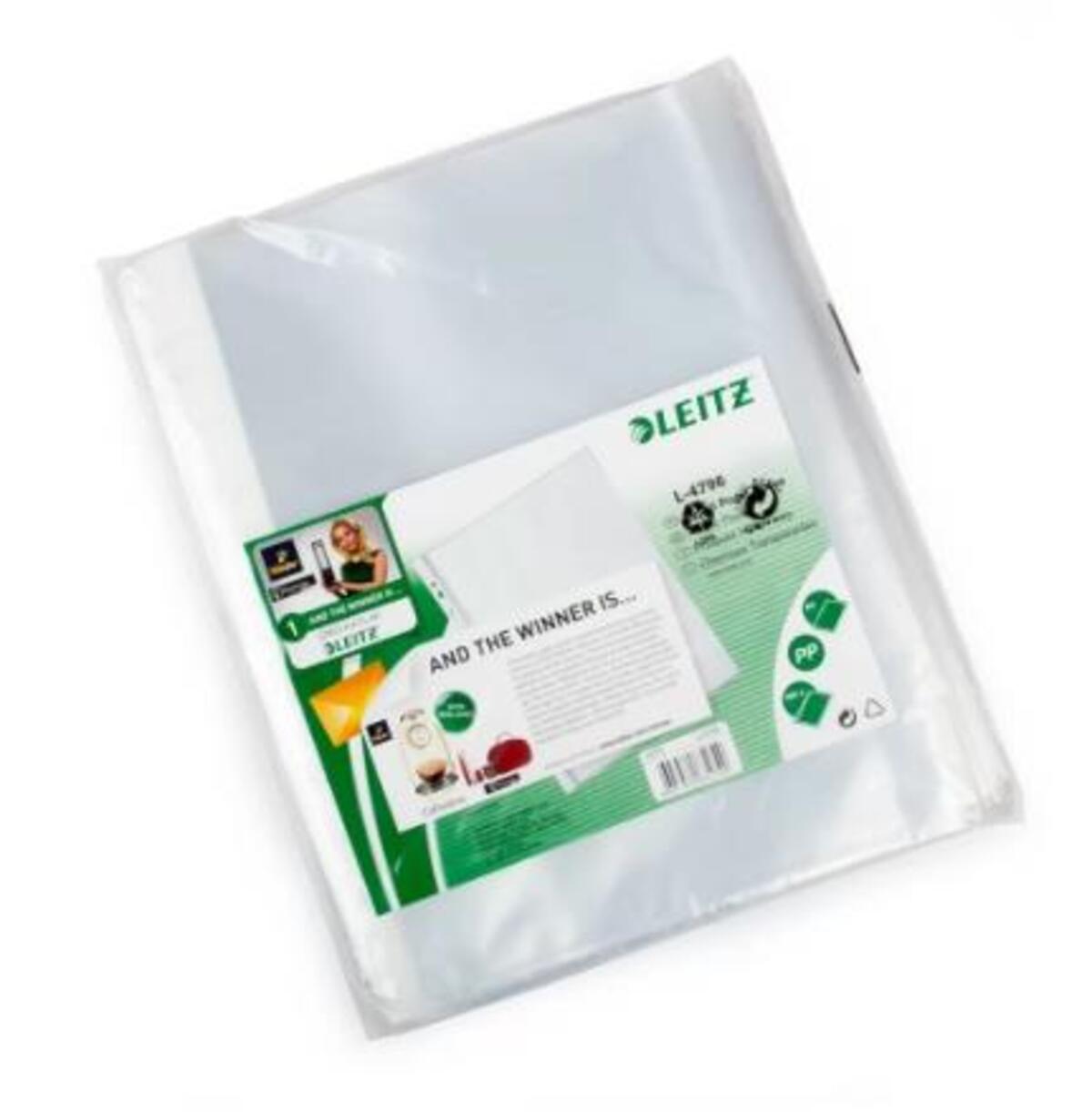 LEITZ POŞET DOSYA BUZLU A4 100LÜ L-4000T