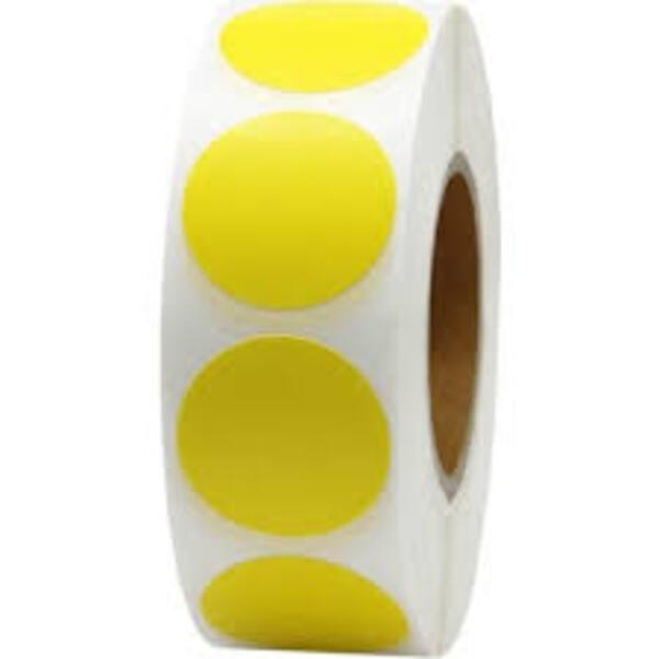 ETKİN ÇAP RULO 1000 Lİ 30 MM SARI