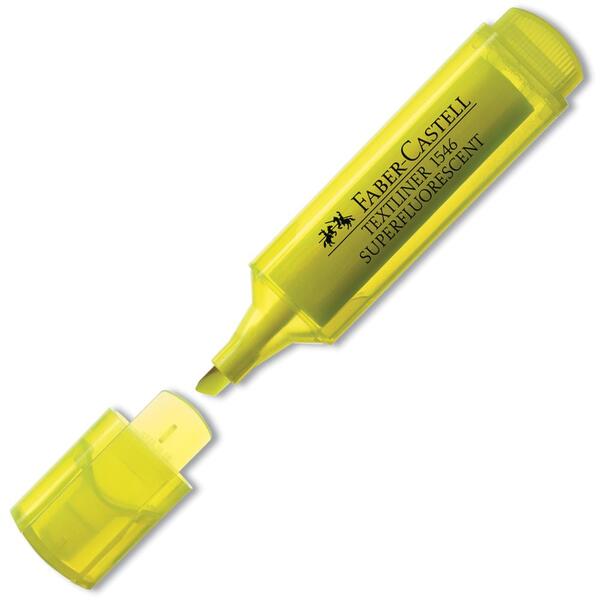 FABER CASTELL FOSFORLU KALEM SARI 1546