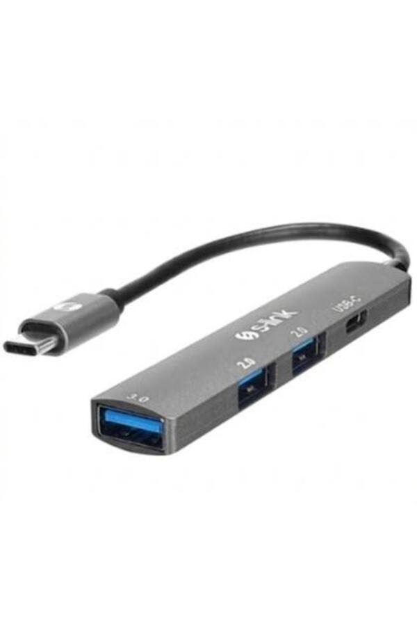 S-LİNK USB HUB 2xUSB 2.0/1xUSB 3.0/1xUSB-C