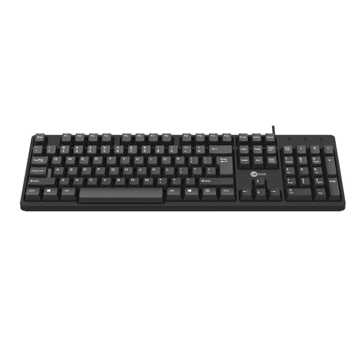 LENOVO KABLOLU KLAVYE KB101 SİYAH