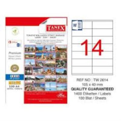 TANEX LAZER ETİKET 105x40 TW-2614