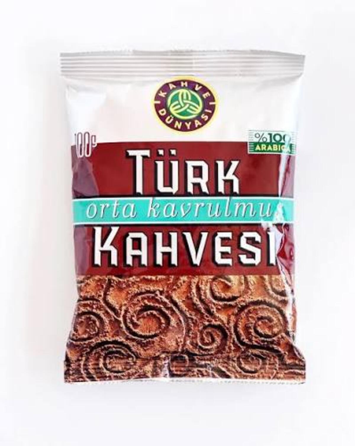 KAHVE DÜNYASI TÜRK KAHVESİ 100GR 48 ADET