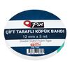 PİN ÇİFT TARAFLI KÖPÜK BANT 12x5
