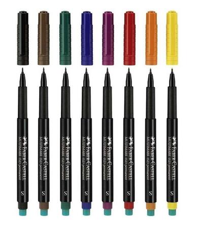 FABER CASTELL ASETAT KALEMİ 1523 S KIRMIZI