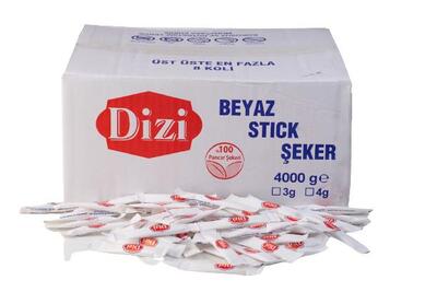 DİZİ STİCK ŞEKER 4KG