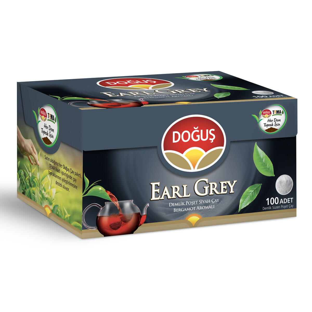 DOĞUŞ DEMLİK ÇAY EARL GREY 100 LÜ