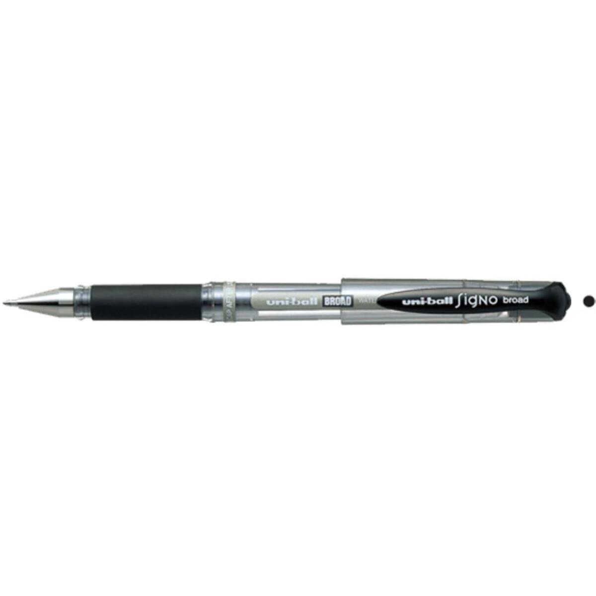 UNI-BALL JEL KALEM 1,0 SİYAH UM-153