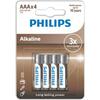 PHILIPS ALKALİN AAA LR3 İNCE KALEM PİL