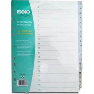 EXXO A4 SEPERATÖR 1-20 RAKAM