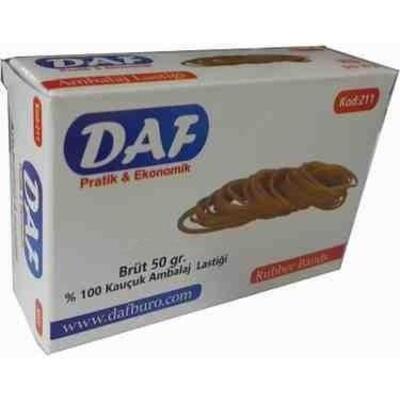 DAF AMBALAJ LASTİĞİ MİNİ (220) 50 GR