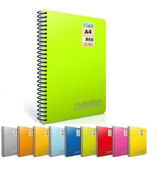PP KAPAK DEFTER A4 SPİRALLİ 160 YPR.