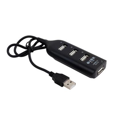 S-LİNK SL-490 4 PORT USB 2.0 SİYAH USB HUB