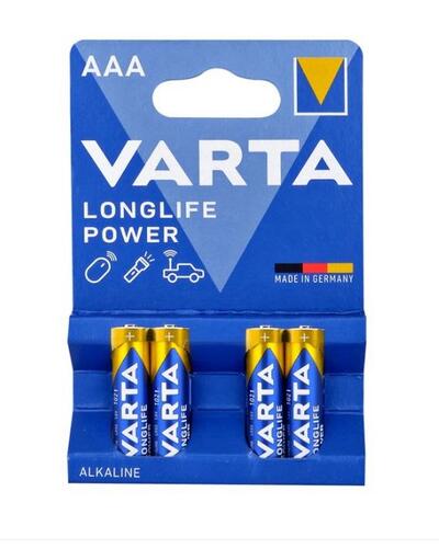 VARTA PİL ALKALİN AAA 4103 LR03 1,5V