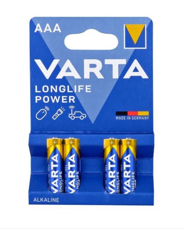 VARTA ALKALİN AAA LR3 İNCE KALEM PİL