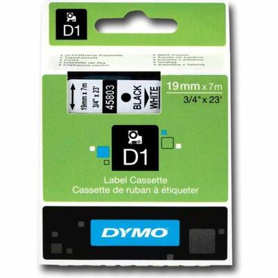 DYMO 19x7 YEDEK 45803 SİYAH BEYAZ