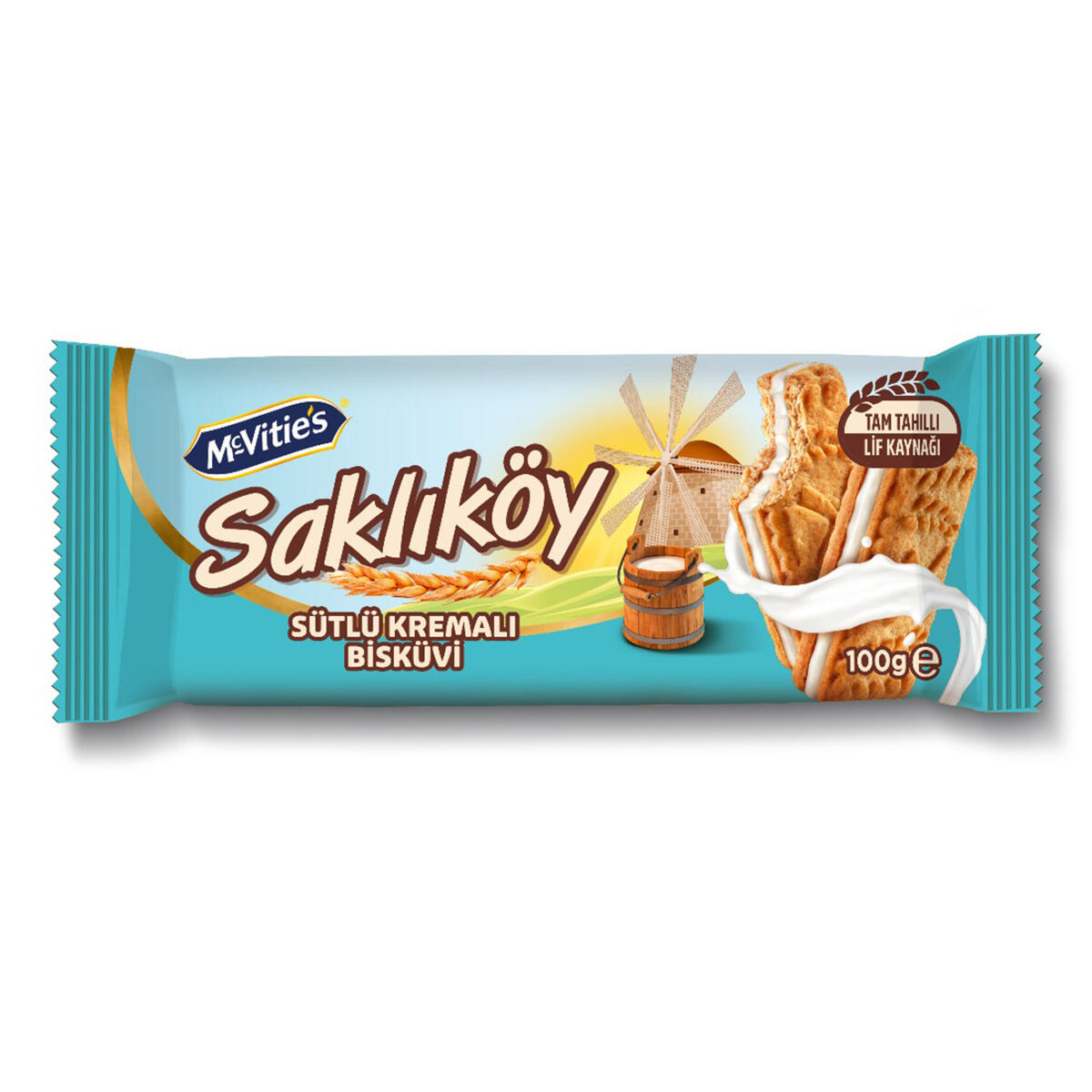 ÜLKER SAKLIKÖY SÜTLÜ KREMALI 100GR