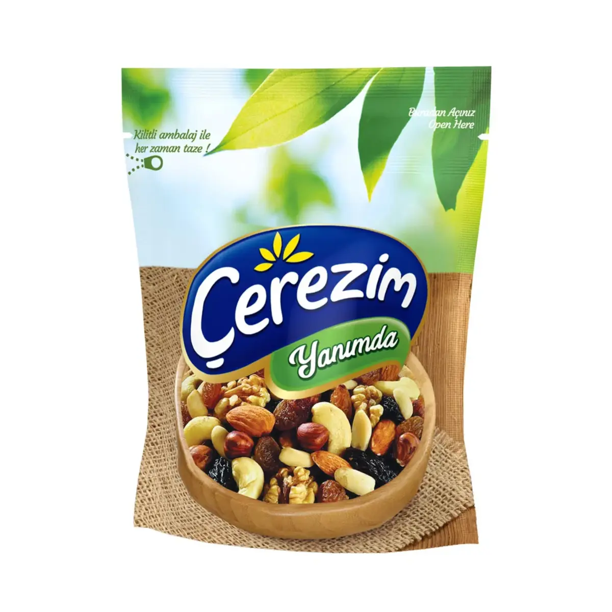 ÇEREZİM KURUYEMİŞ KARIŞIK ÇİĞ 200GR
