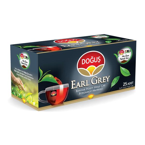 DOĞUŞ BARDAK ÇAY EARL GREY 25Lİ