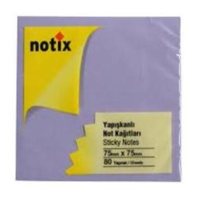 NOTİX YAPIŞKANLI NOT KAĞIDI 80YPR. 75x75