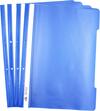 E&D PLUS TELLİ DOSYA A4 MAVİ 50Lİ
