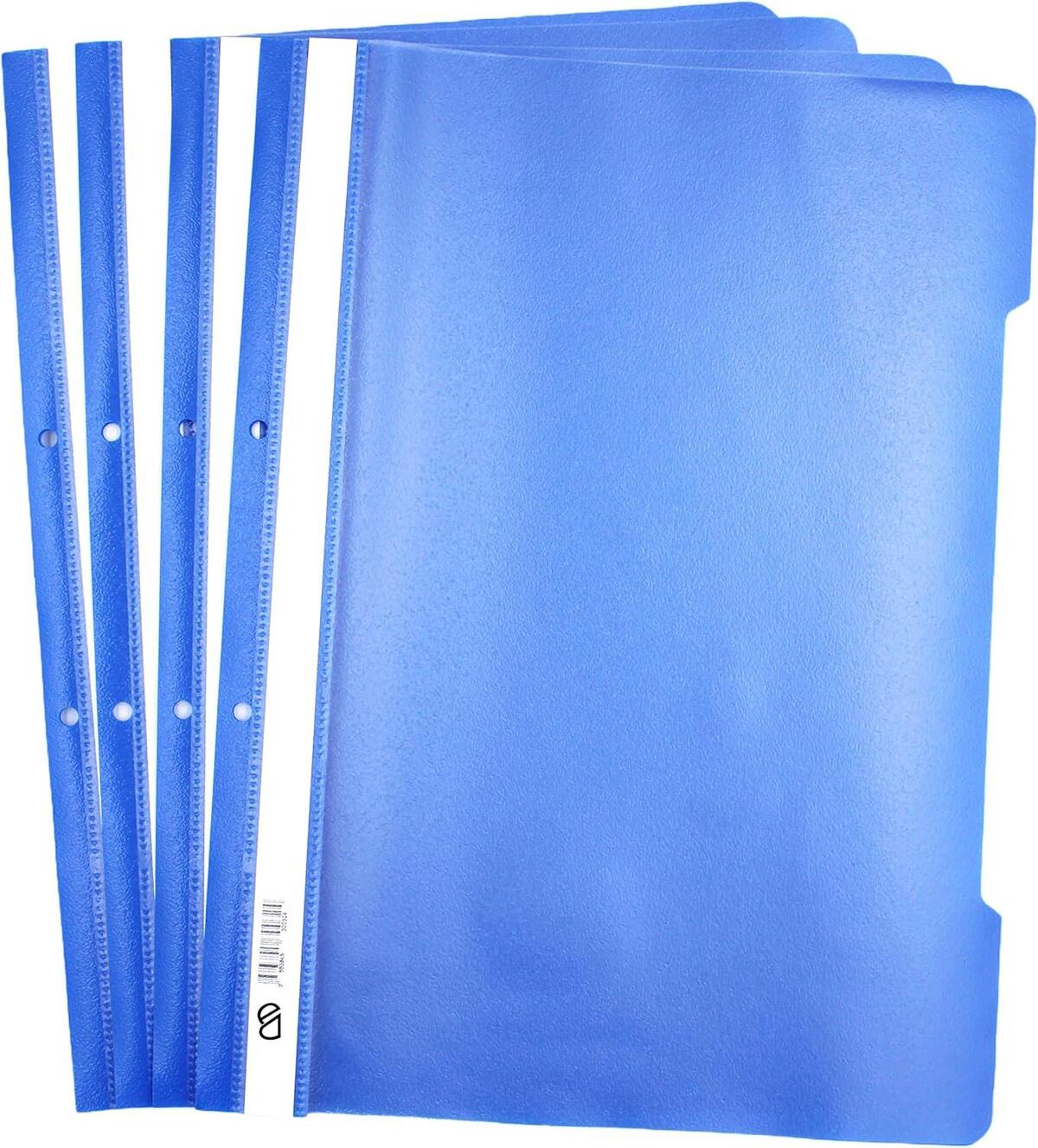 E&D PLUS TELLİ DOSYA A4 MAVİ 50Lİ