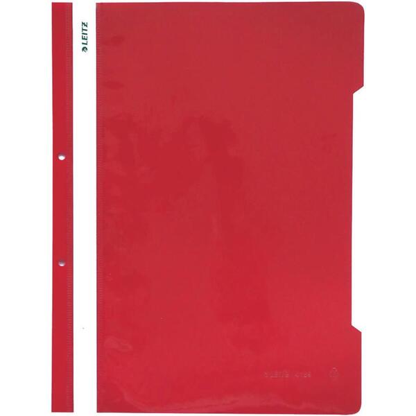 LEITZ TELLİ DOSYA A4 KIRMIZI 50Lİ