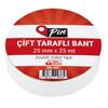 PİN ÇİFT TARAFLI BANT 25x25