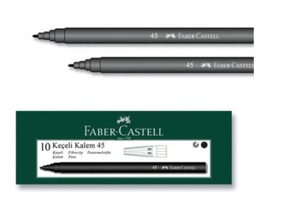 FABER CASTELL KEÇELİ KALEMİ SİYAH 5061