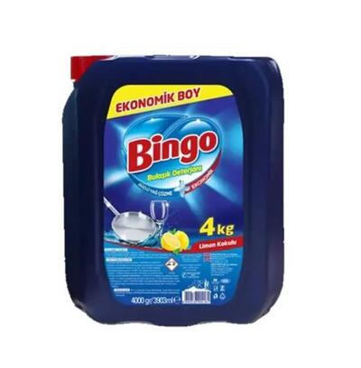 BİNGO BULAŞIK DETERJANI SIVI 4 KG