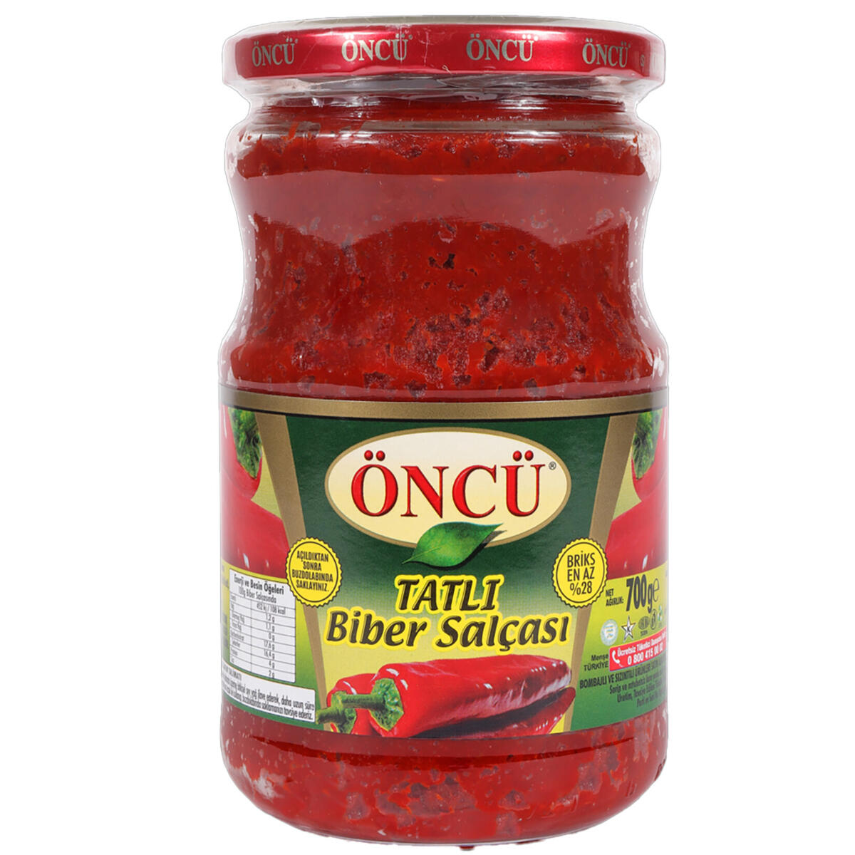 ÖNCÜ BİBER SALÇASI 700 GR